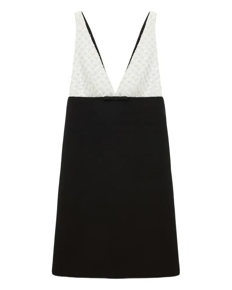 Dorothee Schumacher Minikleid mit Pailletten - Schwarz Schwarz
