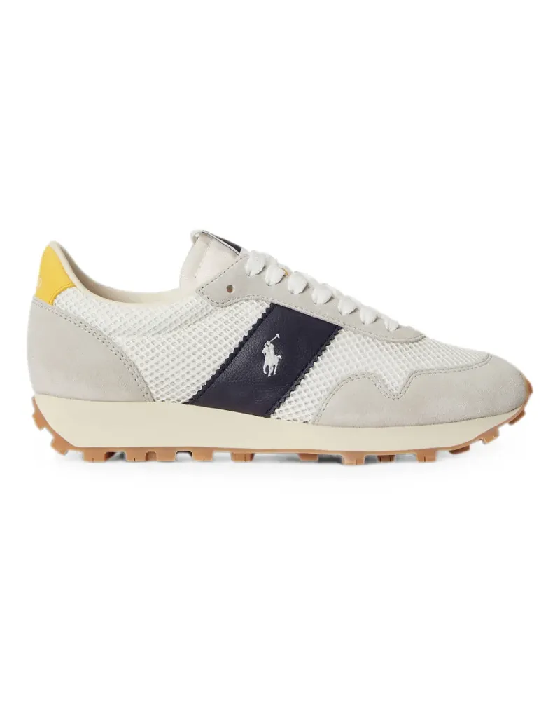 Ralph Lauren mesh-panelled sneakers - Weiß Weiß
