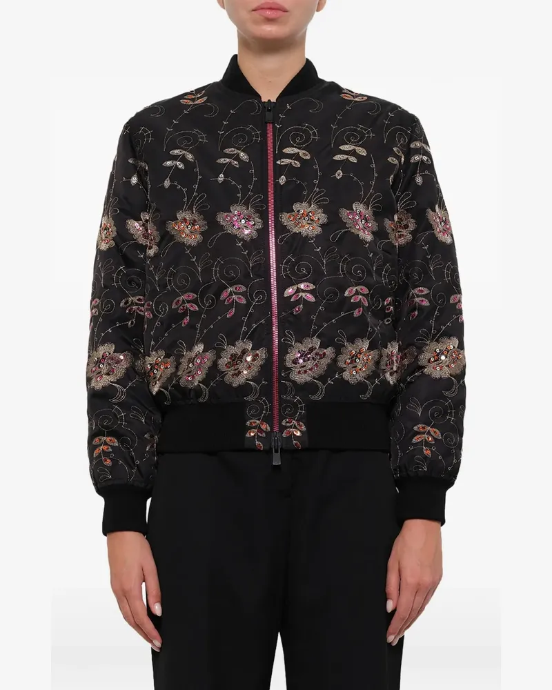 Givenchy Bomberjacke mit Pailletten - Schwarz Schwarz