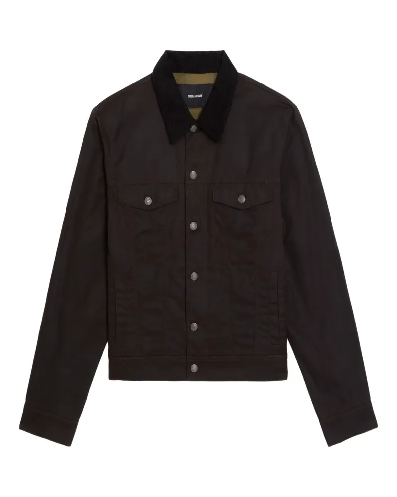 Zadig & Voltaire Bases jacket - Braun Braun