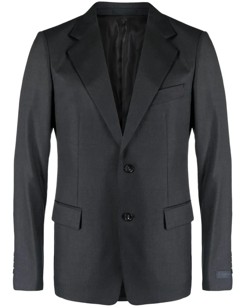 Lanvin Sakko mit fallendem Revers - Grau Grau