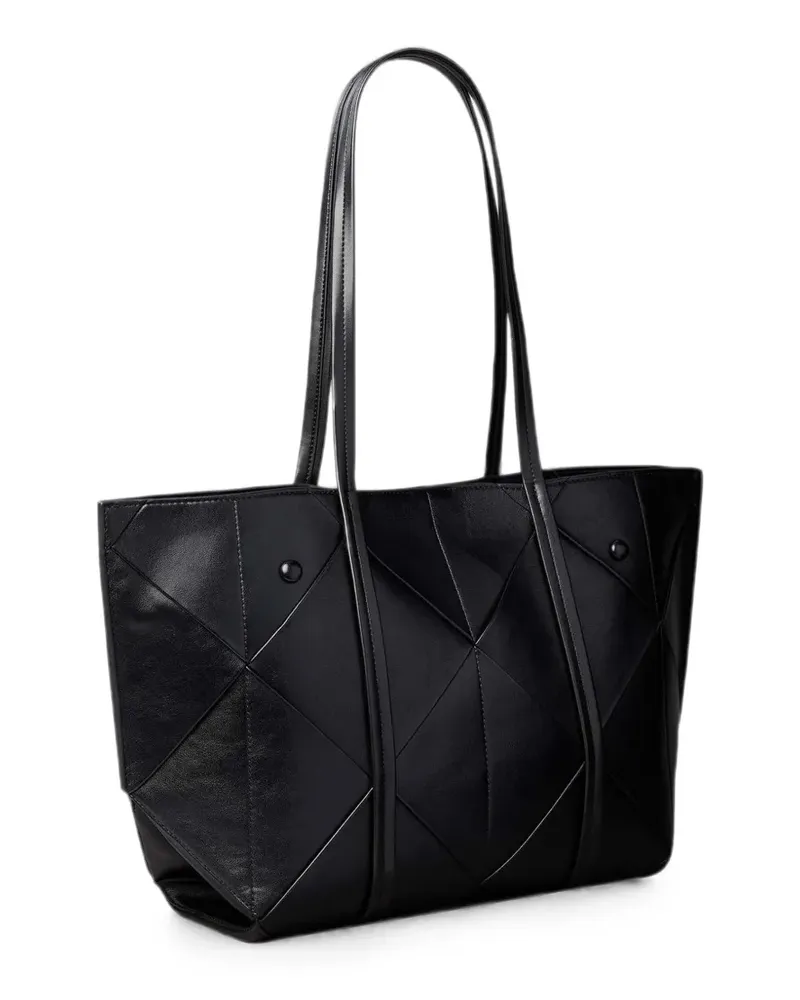 Calvin Klein Woven Emblem tote bag - Schwarz Schwarz