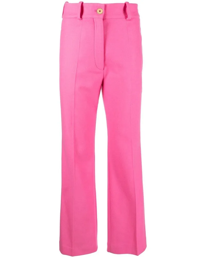 Patou Hose mit geradem Bein - Rosa Rosa