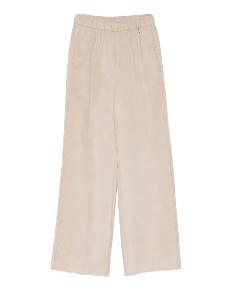 Herno Hose mit elastischem Bund - Nude Nude