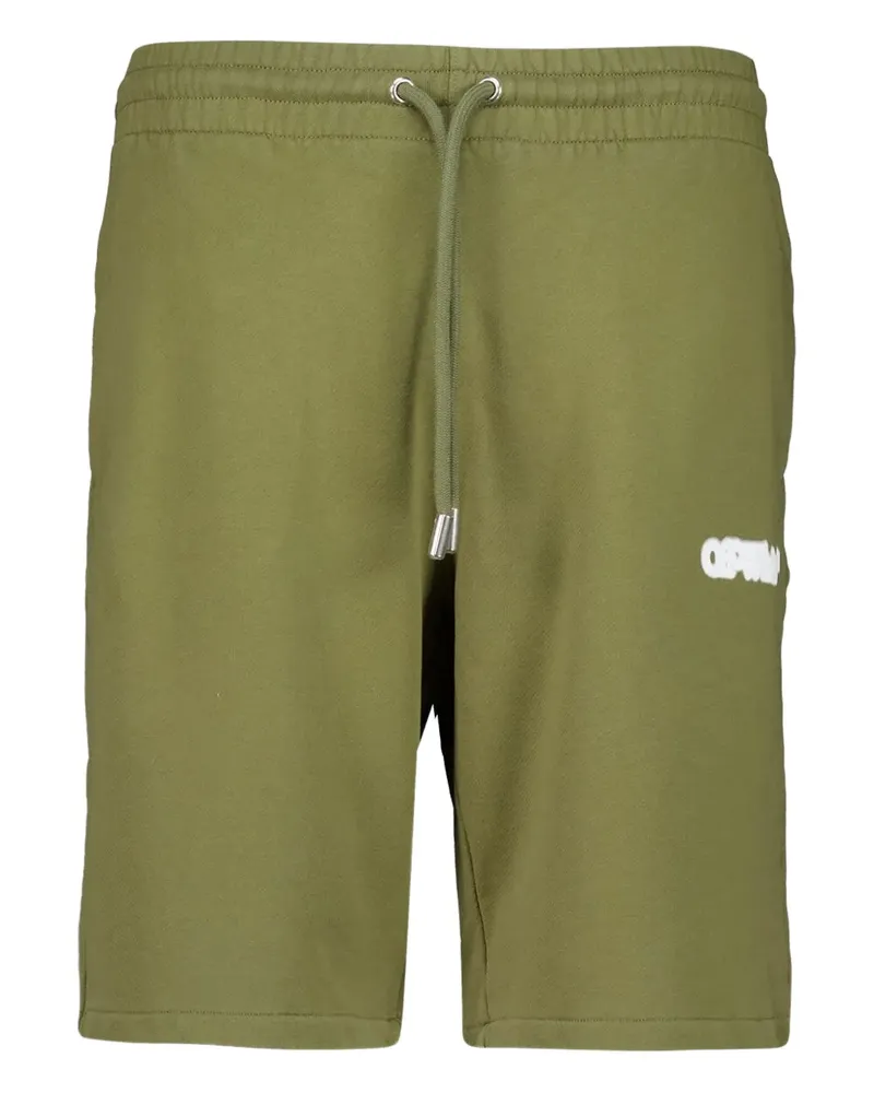 OFF-WHITE Spray Arrow Joggingshorts - Grün Grün