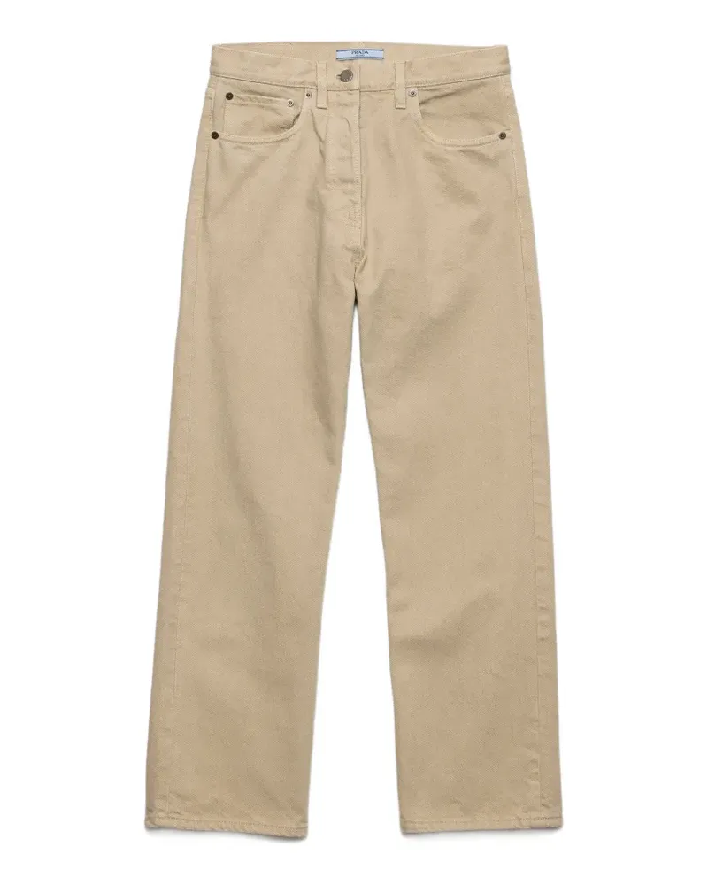 Prada Jeans im Five-Pocket-Design - Nude Nude