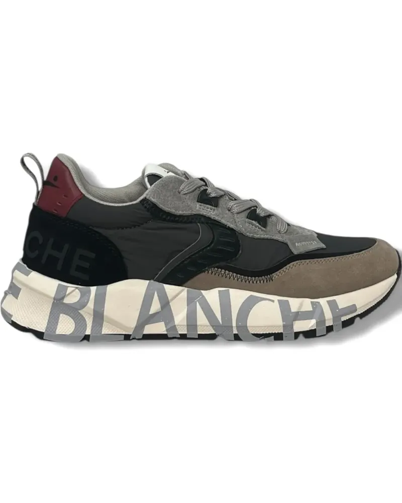Voile Blanche CLUB01 Sneakers mit Logo - Schwarz Schwarz