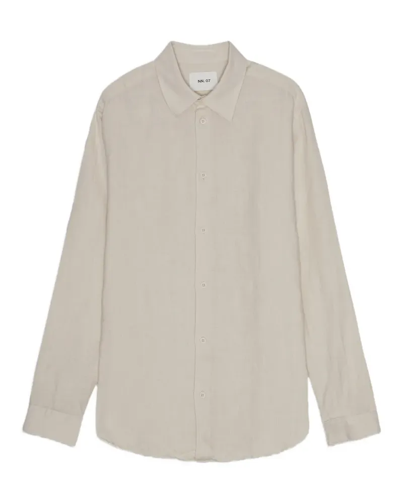 NN 07 Langärmeliges Hemd - Nude Nude