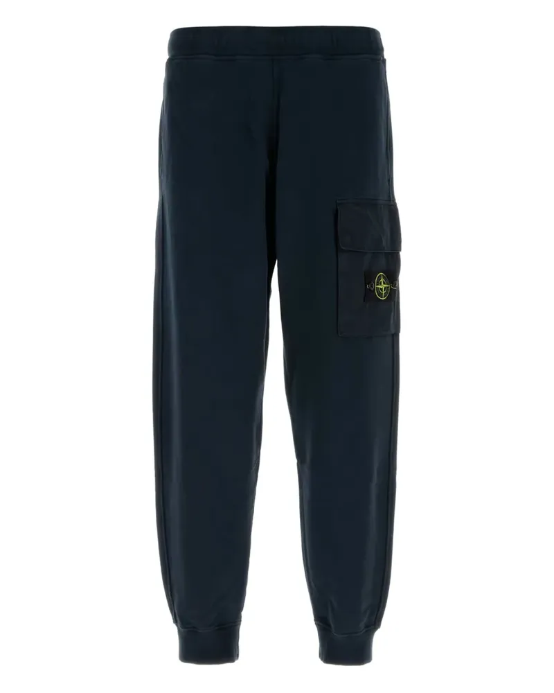 Stone Island Jogginghose mit aufgesetzten Taschen - V0020 NAVY BLUE V0020