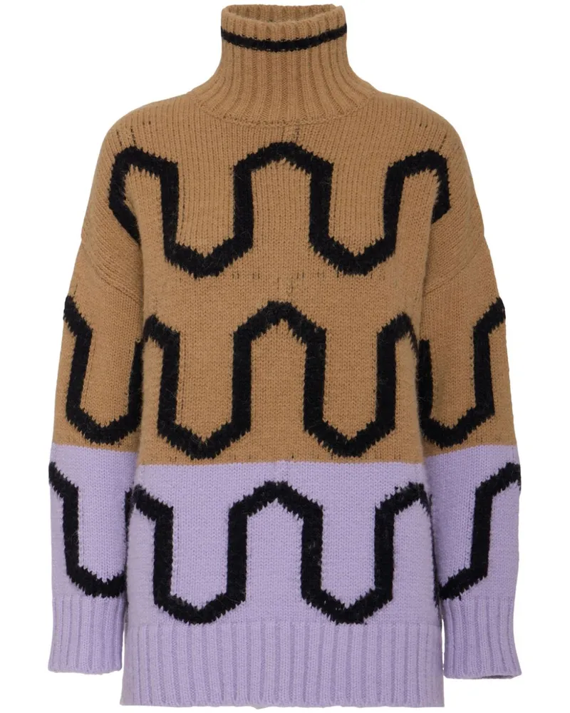 La DoubleJ Gestrickter Pullover - Nude Nude