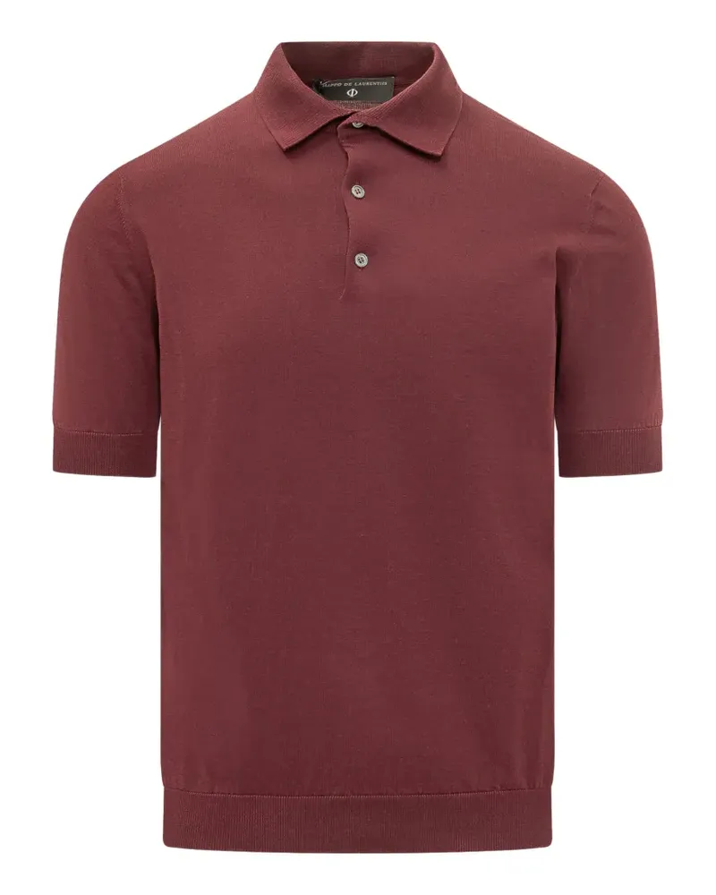 Filippo de Laurentiis Poloshirt mit kurzen Ärmeln - Rot Rot