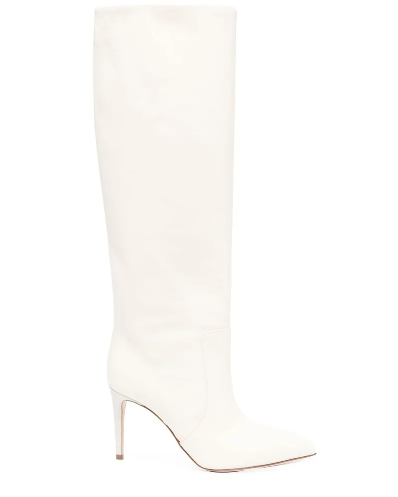 Paris Texas Stiletto-Stiefel - Nude Nude