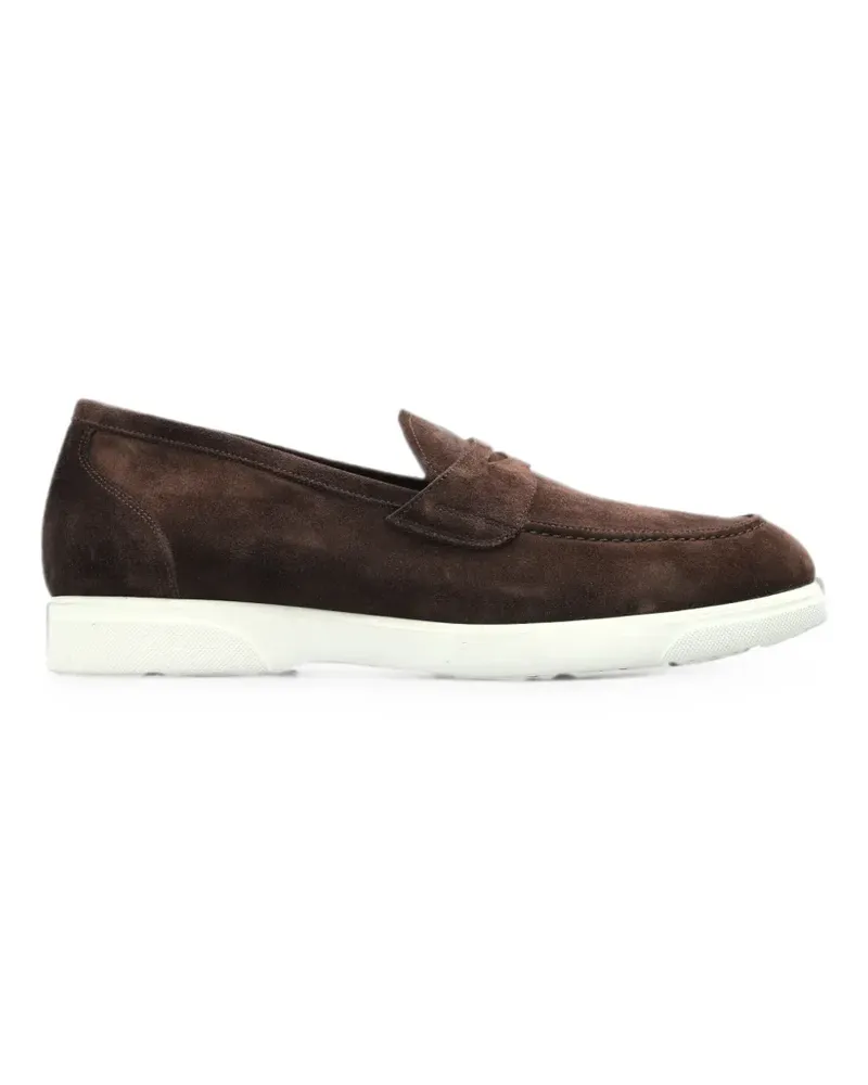Kiton Loafer aus Wildleder - Braun Braun