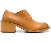 Oxford-Schuhe mit Blockabsatz