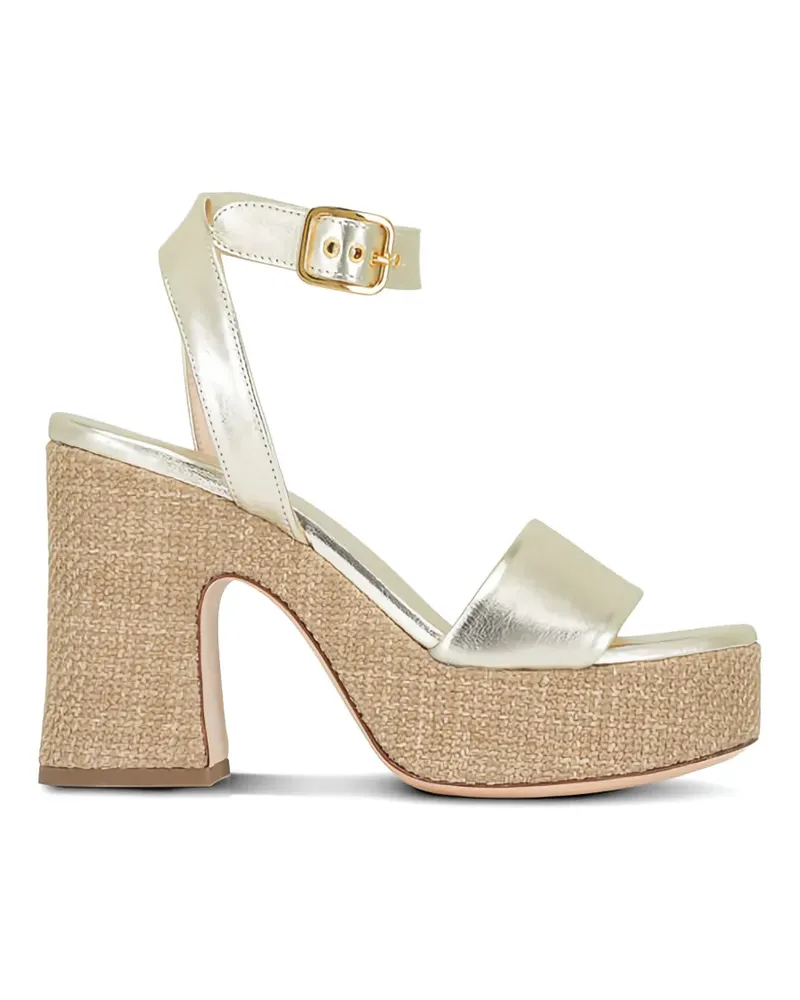 Attilio Giusti Leombruni Sista platform sandals - Gold Gold