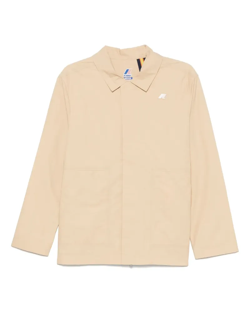 K-Way Broen Jacke - Nude Nude