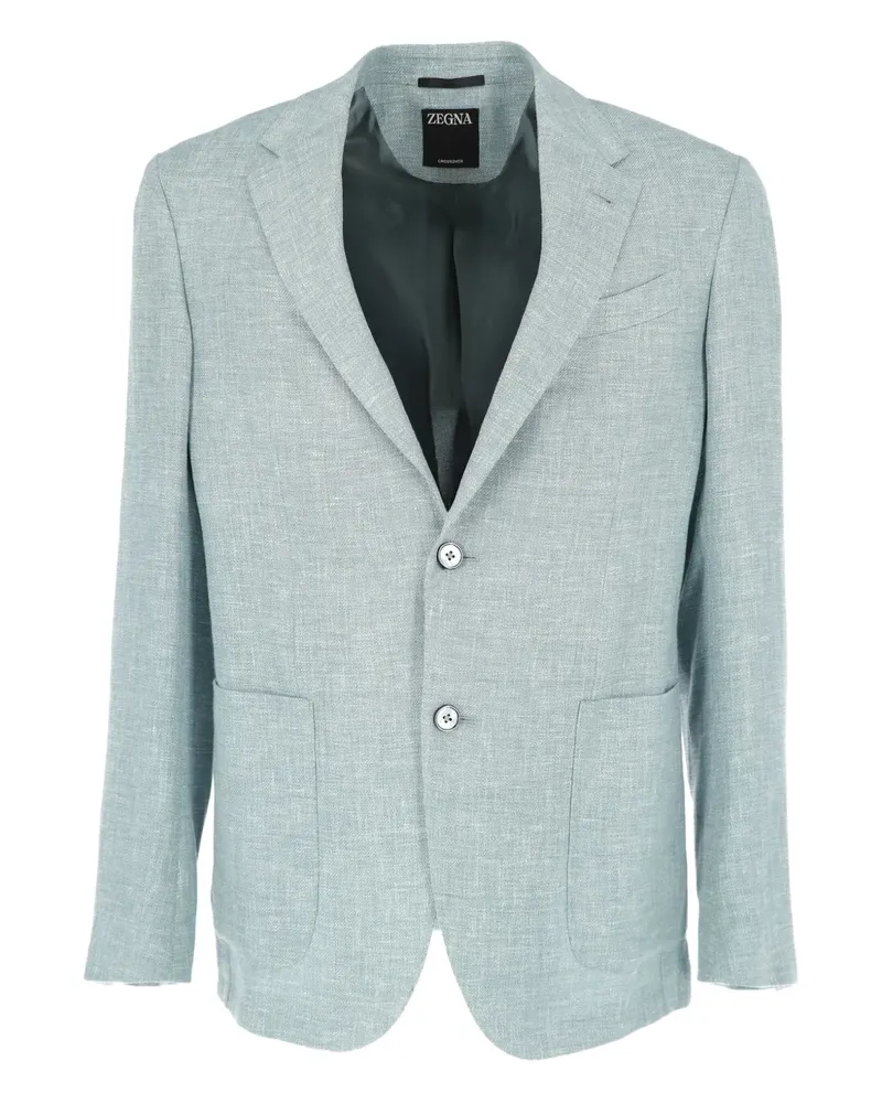 Ermenegildo Zegna Einreihiges Sakko - Blau Blau