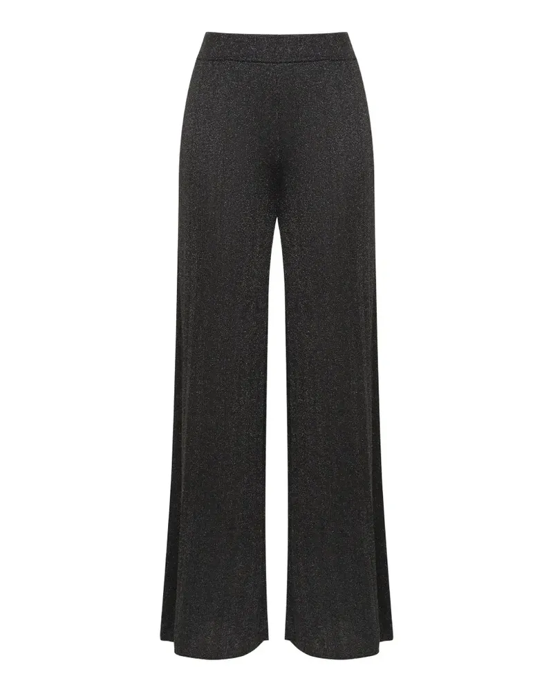 Maliparmi Hose mit geradem Bein - Schwarz Schwarz