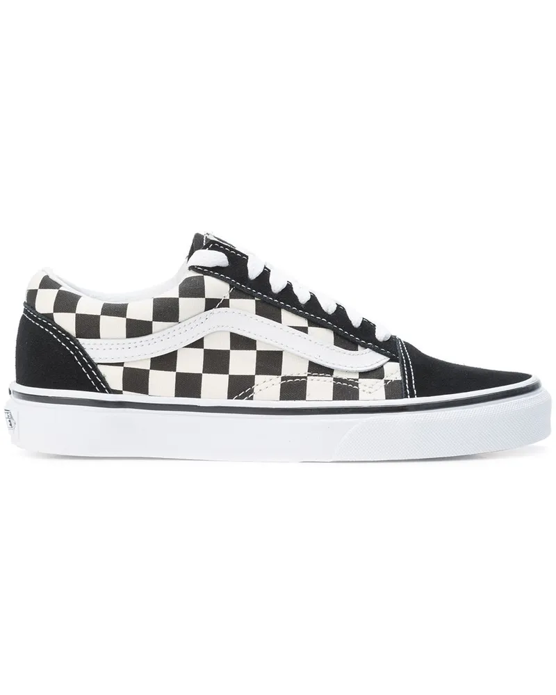 Vans Karierte Sneakers - Schwarz Schwarz