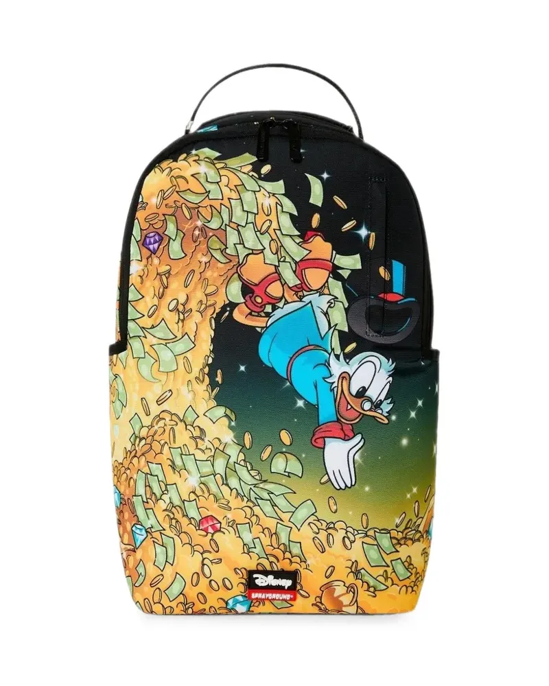 Sprayground x Disney Hokusai Money Wave backpack - Schwarz Schwarz