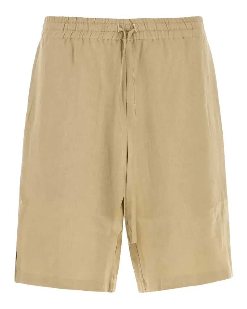 Le Kasha 1918 Betul linen bermuda shorts - Nude Nude