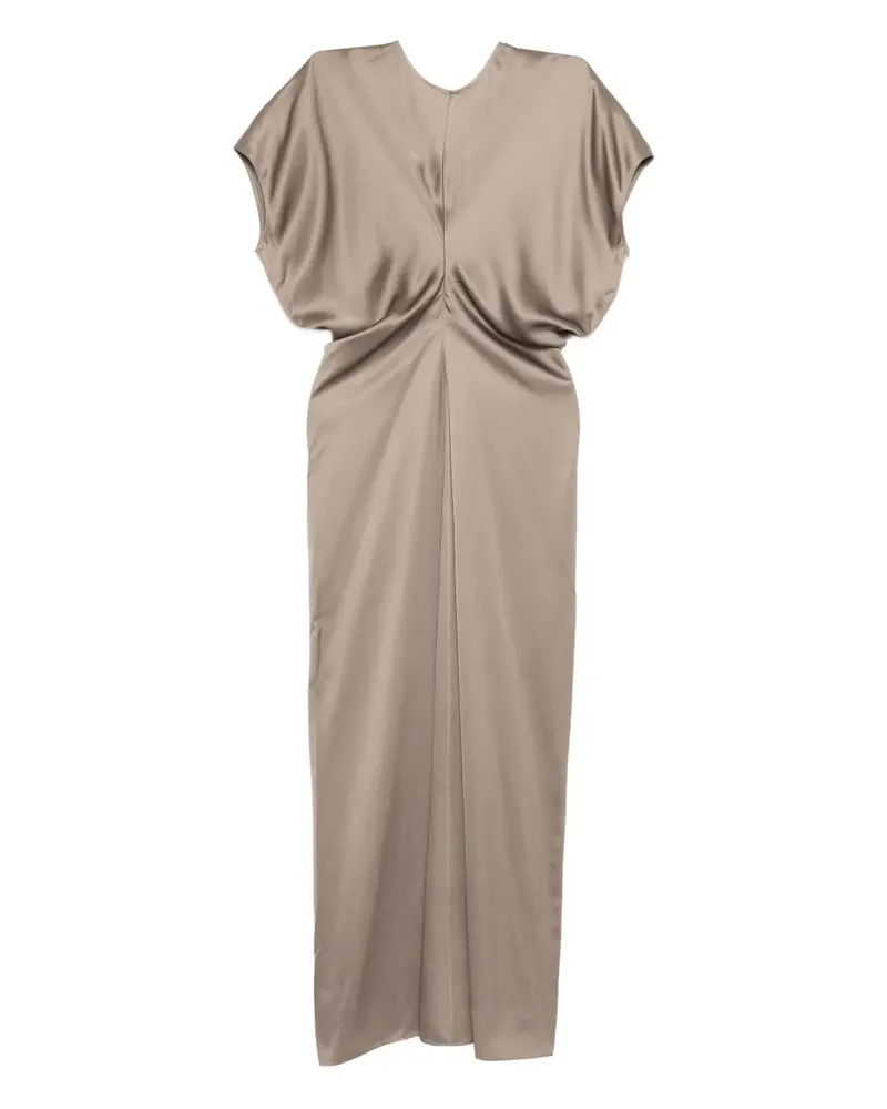Totême Kleid mit lockerem Schnitt - Grau Grau