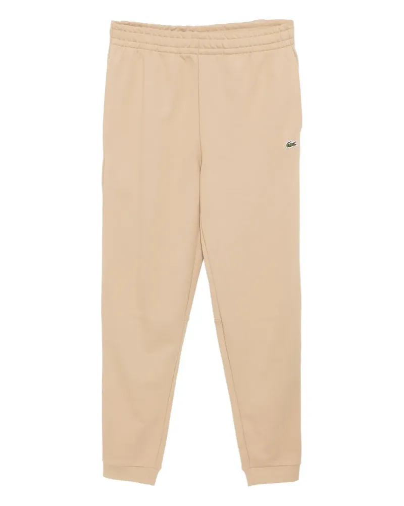 Lacoste Hose mit Logo-Stickerei - Nude Nude