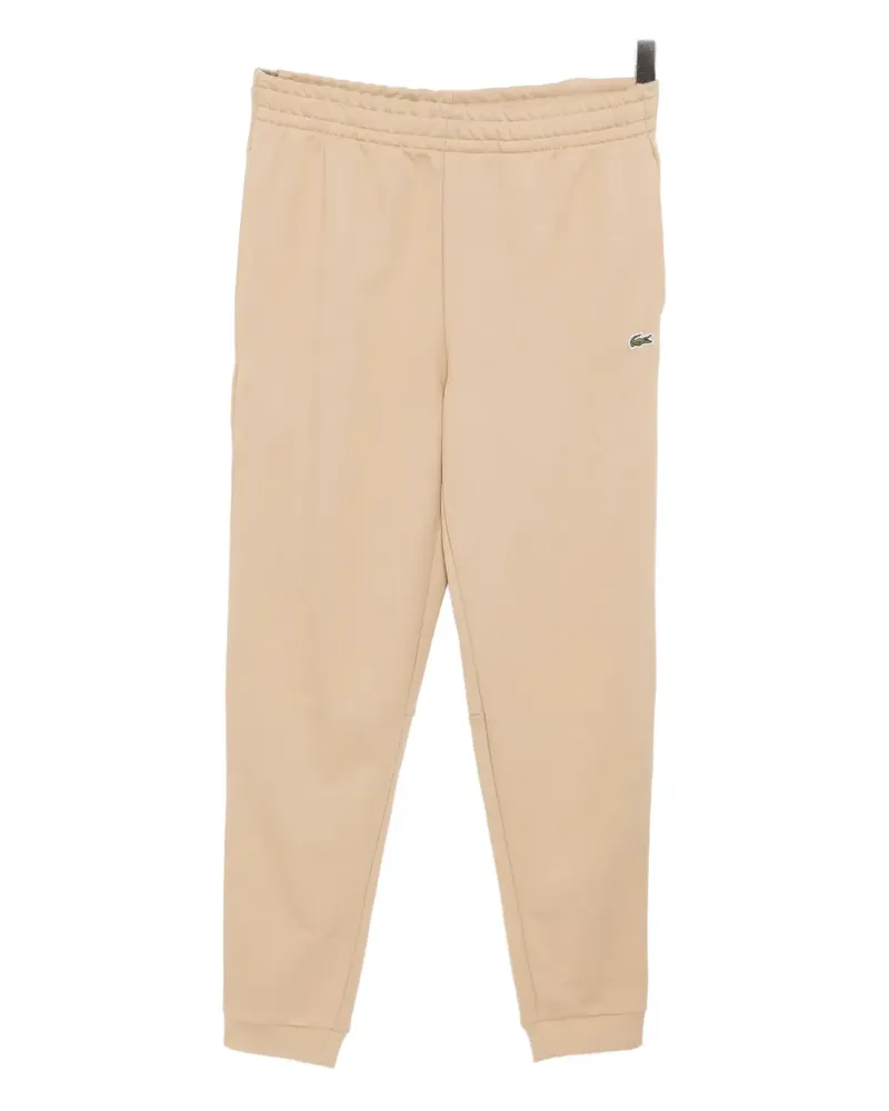 Lacoste Hose mit Logo-Stickerei - Nude Nude