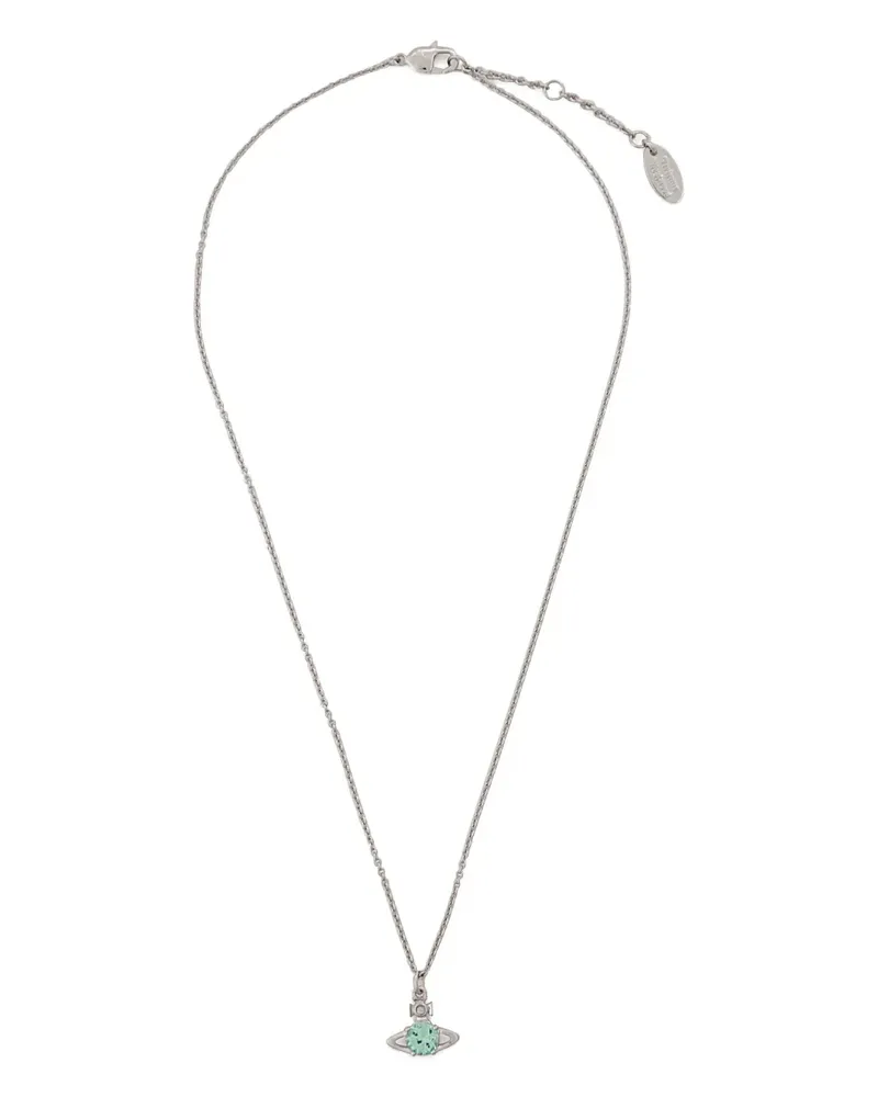 Vivienne Westwood orb pendant necklace - Silber Silber