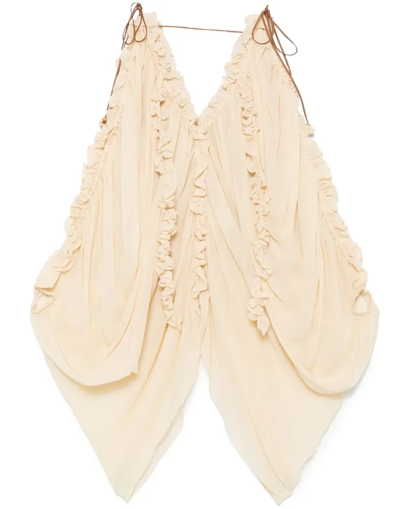 Zimmermann Illuminate Bluse - Nude Nude