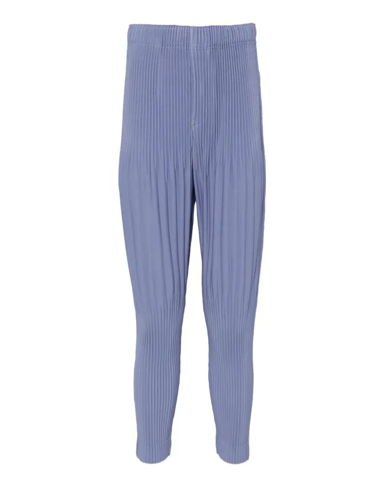 Issey Miyake pleated tapared trousers - Violett Violett
