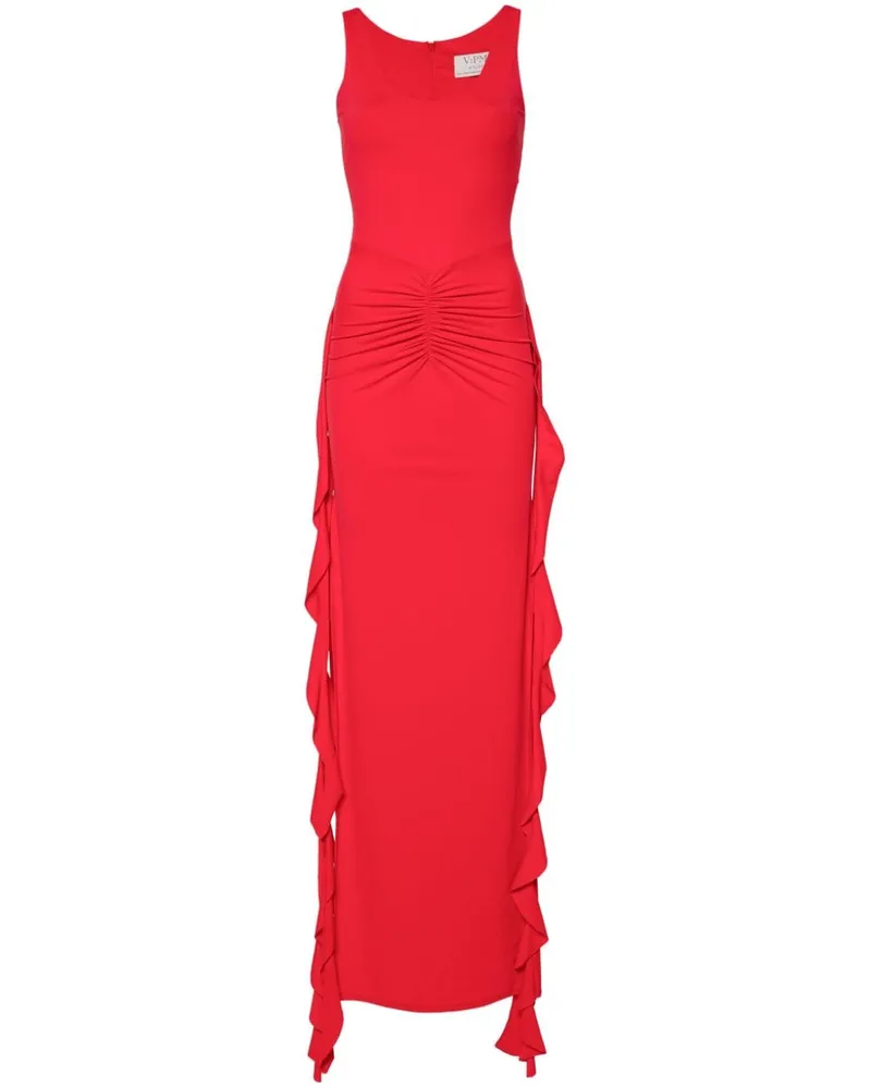 V:PM ATELIER Taxi Maxikleid Rot