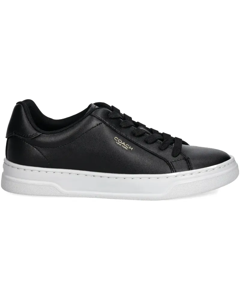 Coach Sneakers aus Leder - Schwarz Schwarz