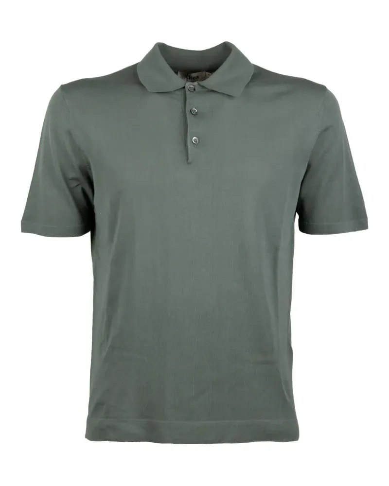 Altea buttoned polo shirt - Grün Grün