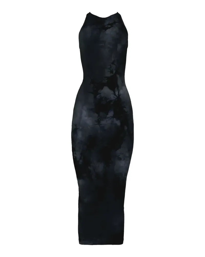 Wolford Ink Fatal tie-dye midi dress - Schwarz Schwarz