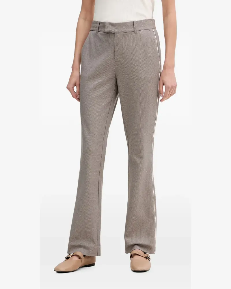 Mos Mosh straight-fit tailored trousers - Braun Braun