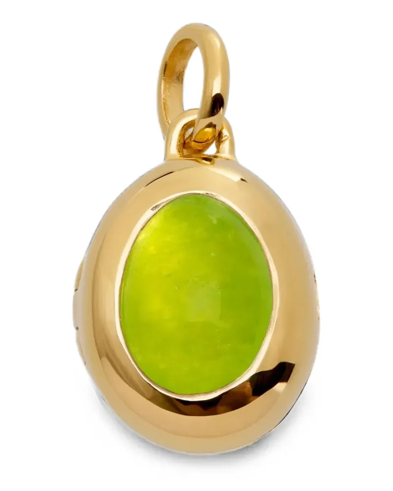 Monica Vinader Peridot Halskette mit Quarz - Gold Gold