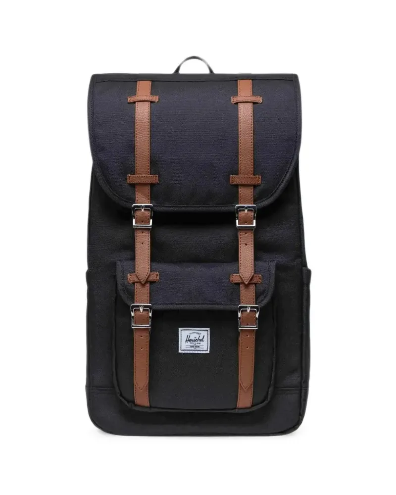 Herschel Supply Co. Little America Rucksack mit Schnallenverschluss - Schwarz Schwarz