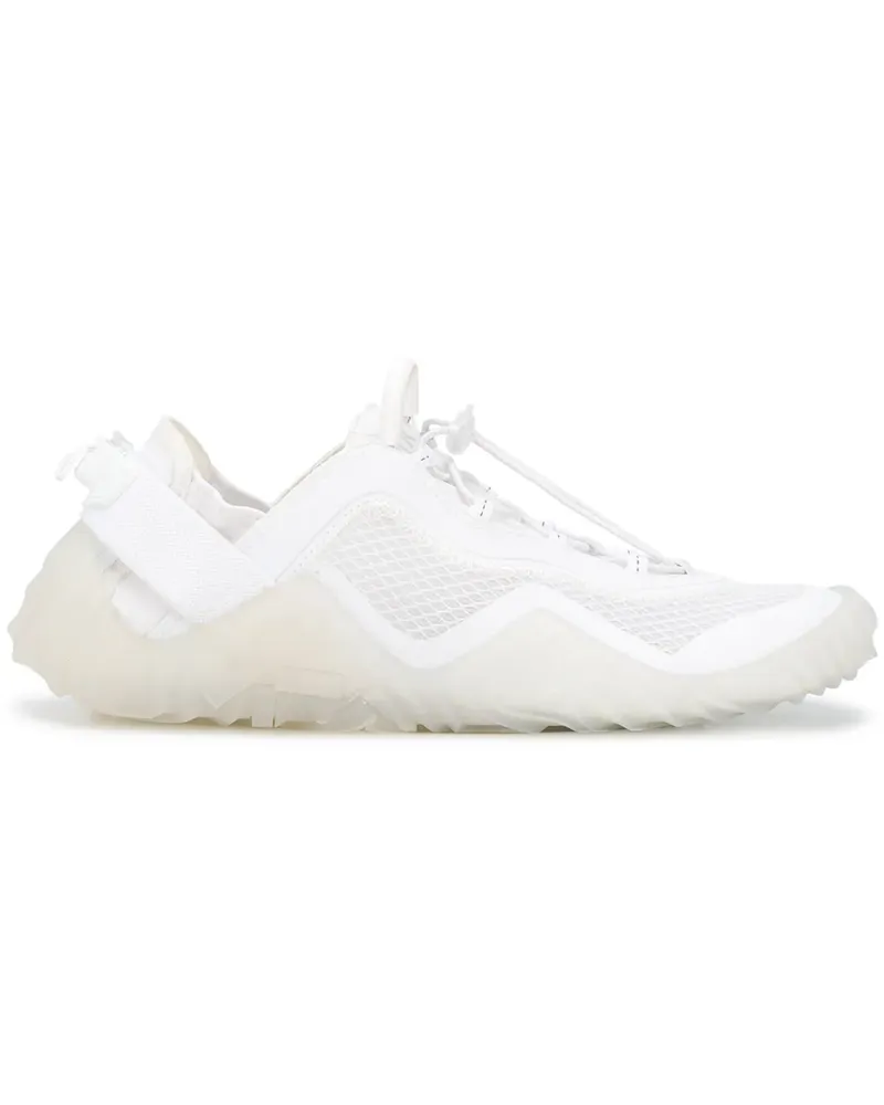 Kenzo Sneakers mit Logo - Weiß Weiß