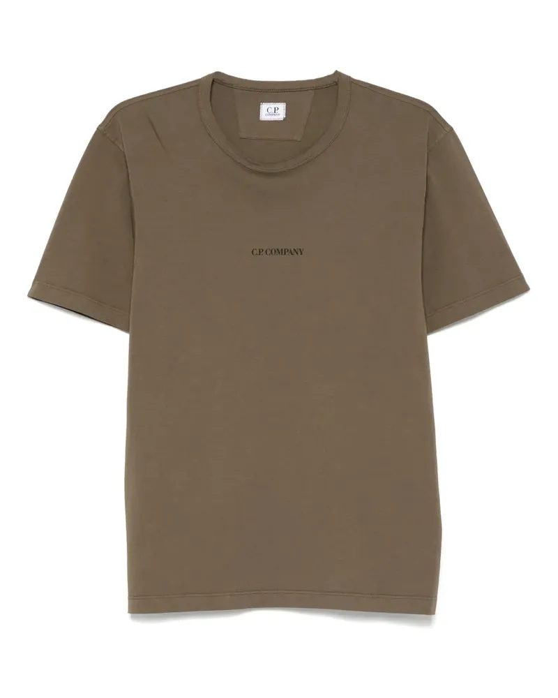 C.P. Company T-Shirt mit Logo-Detail - Grün Grün