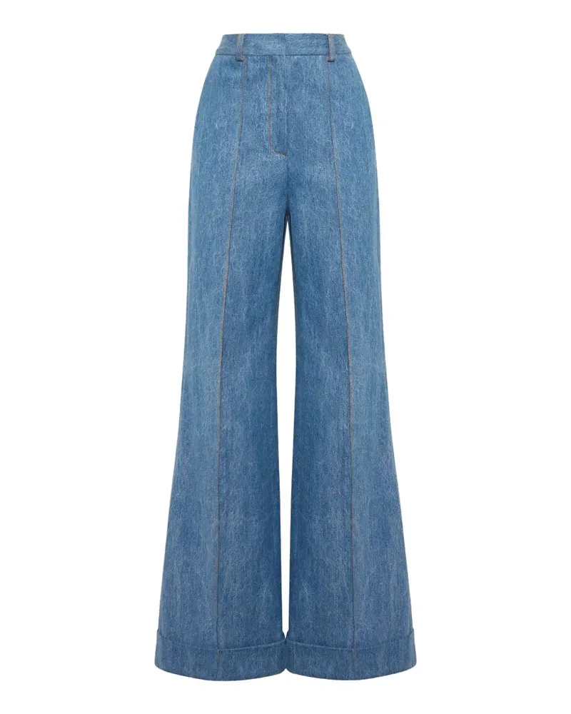 Adam Lippes Deeda jeans - Blau Blau