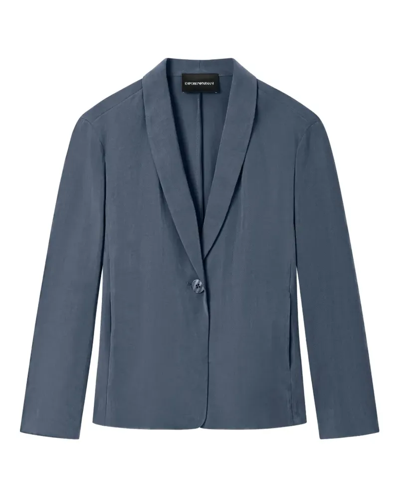 Emporio Armani Blazer mit einem Knopf - Blau Blau