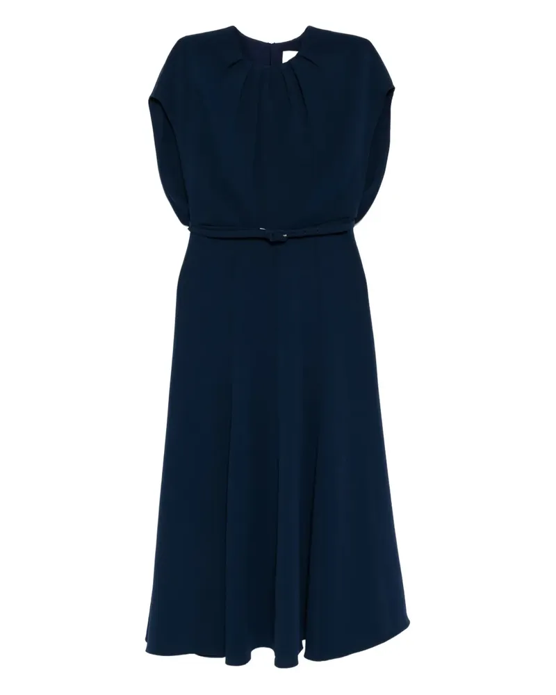 Roland Mouret Cady Kleid aus Krepp - Blau Blau