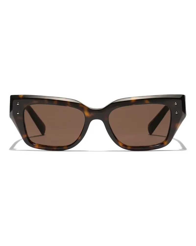 Dolce & Gabbana Sharped Sonnenbrille - Braun Braun