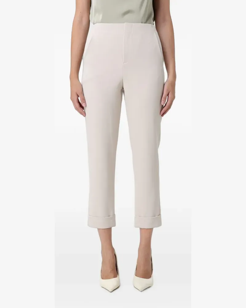 Hanita Hose mit Umschlag - Nude Nude