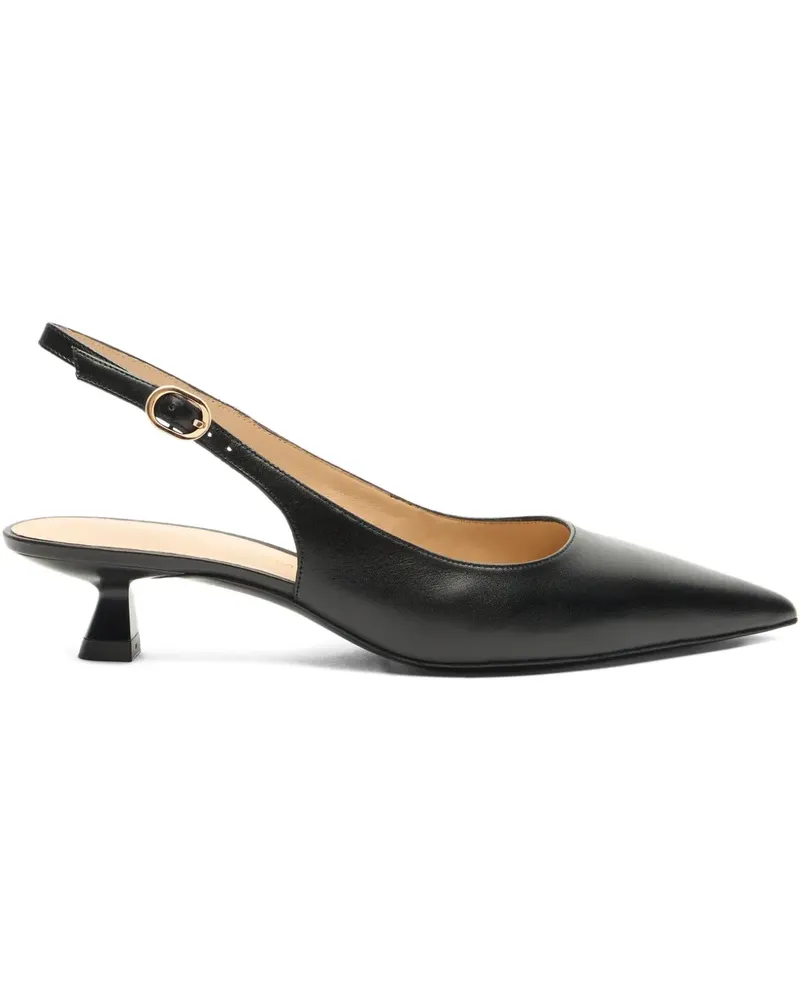 Stuart Weitzman Stuart Sculpt Slingback-Pumps 35mm - Schwarz Schwarz