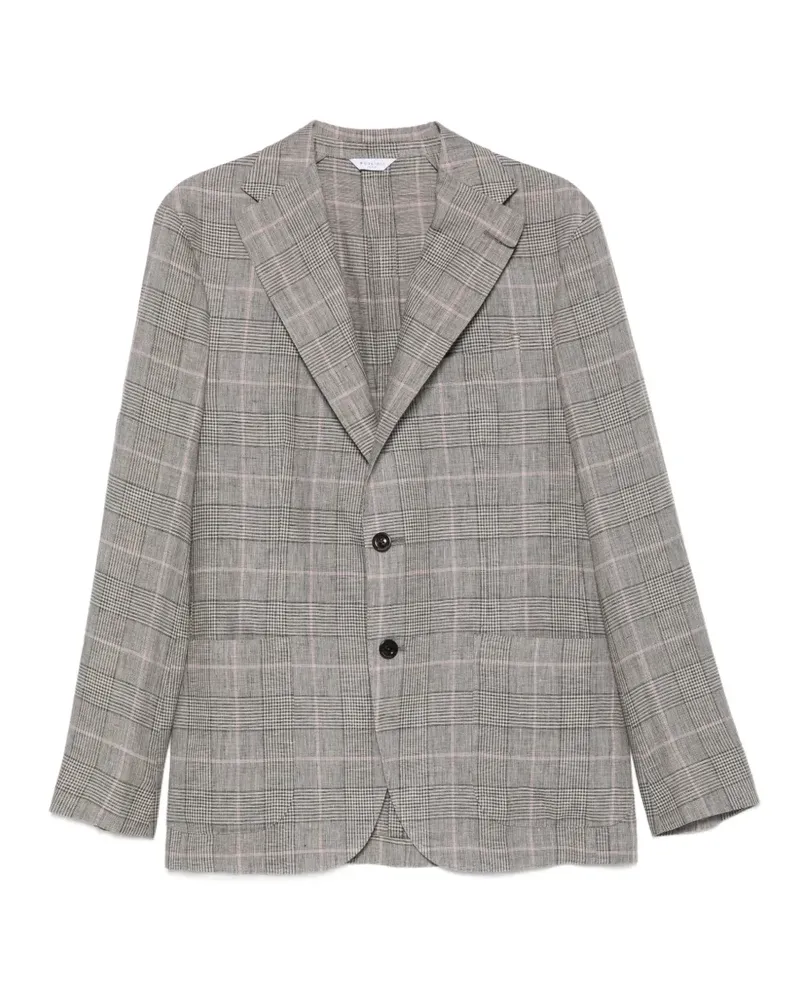 Boglioli check-pattern blazer - Grau Grau
