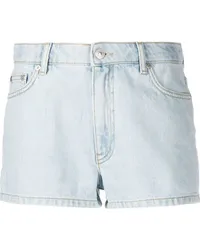 Chiara Ferragni Jeans-Shorts mit Logo-Stickerei Blau