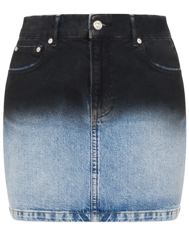 Moschino Klassischer Jeans-Minirock - Schwarz Schwarz