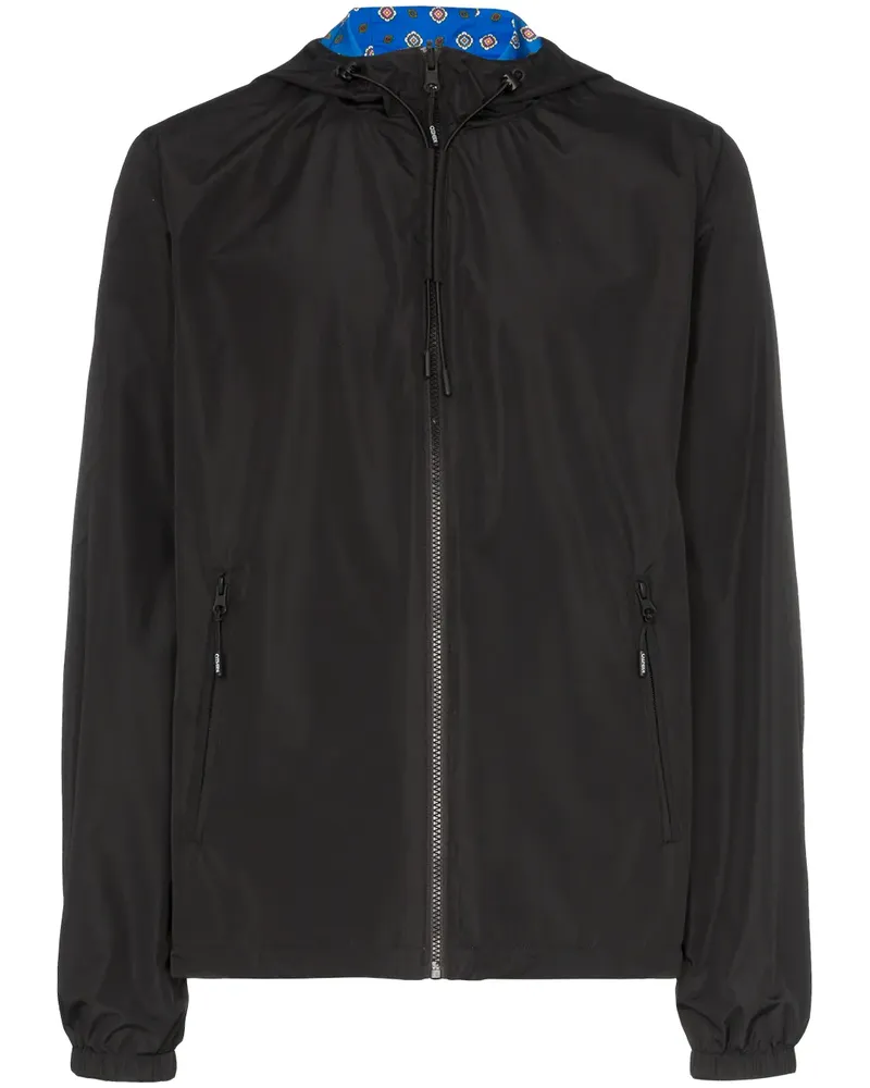 Kenzo Wendbarer Windbreaker - Schwarz Schwarz